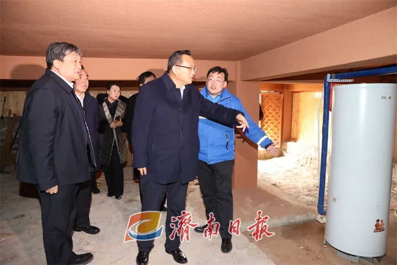 济南市市长到华体买球（中国）瑞特调研空气源热泵